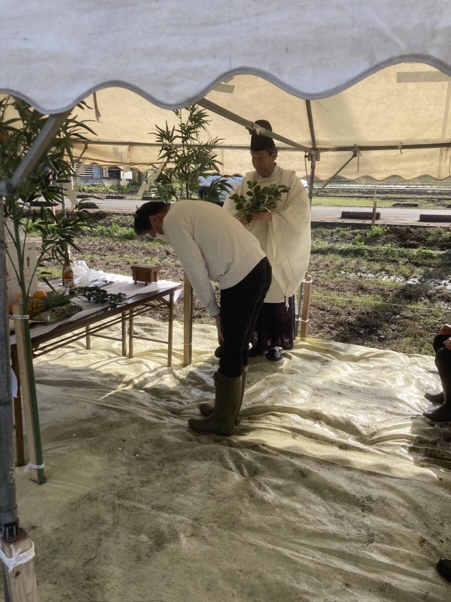 K様邸地鎮祭