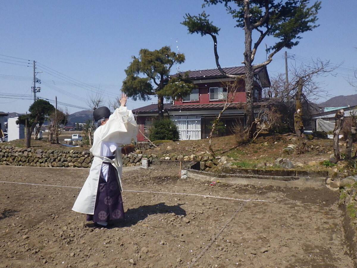 S様邸地鎮祭