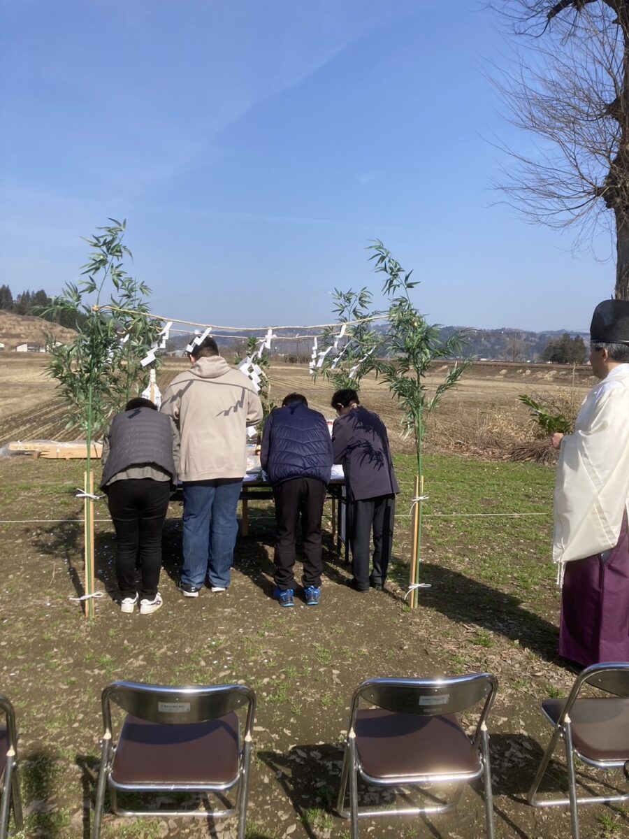 S様邸地鎮祭