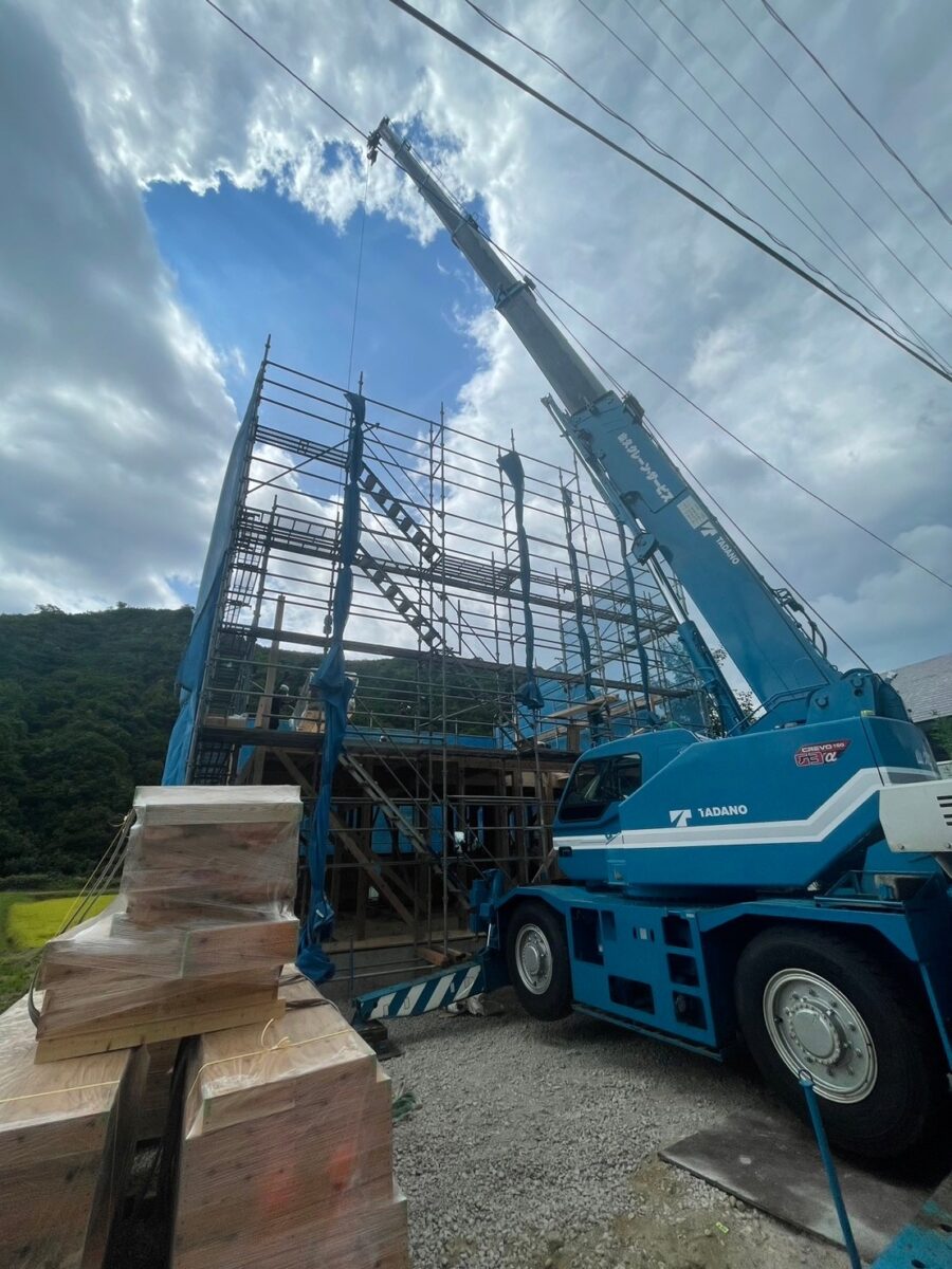 S様邸上棟
